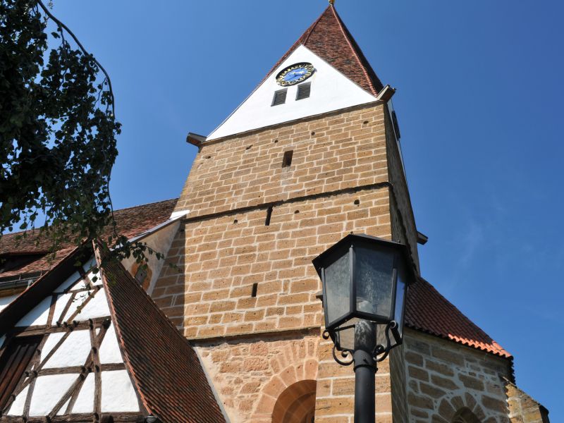  Evangelischer Kirchturm 